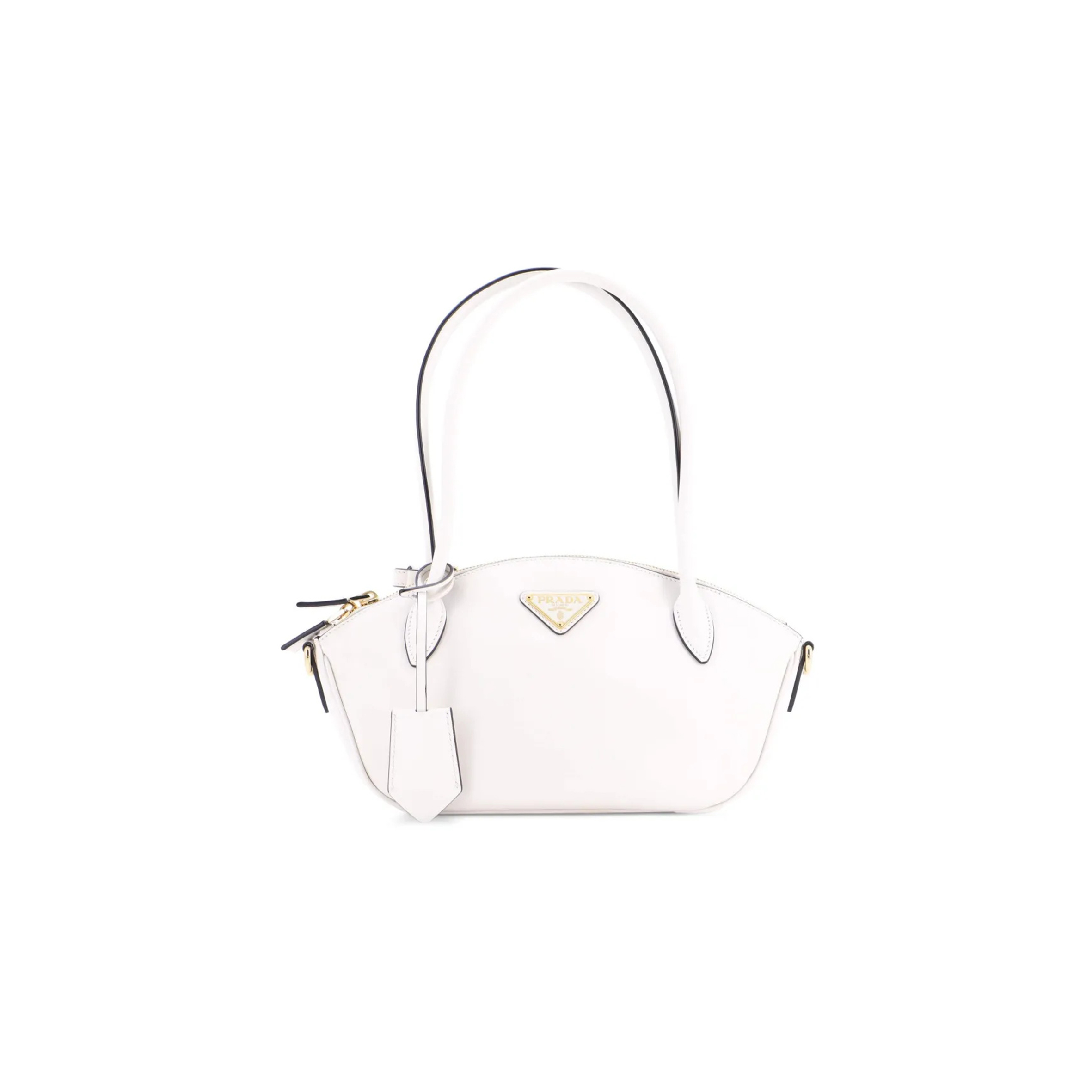 Pra*a small leather handbag 1ba427 (26*17*9cm)